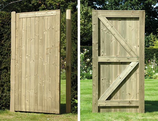 Tongue & Groove garden gate