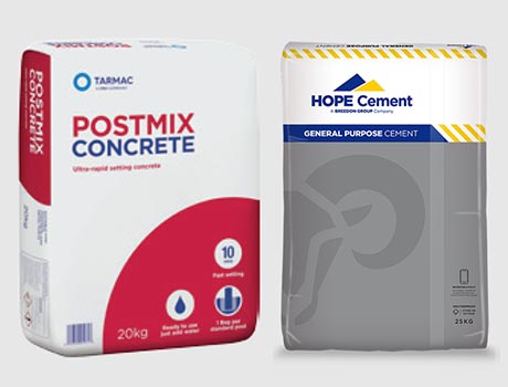 Landscaping - Postmix concrete & cement
