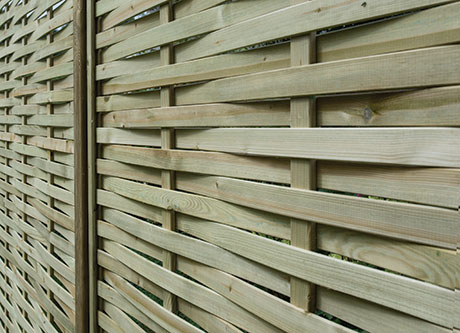 Premium Woven fencing panel