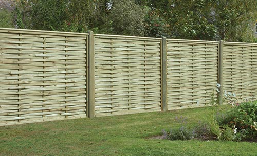 Premium Woven fencing panel