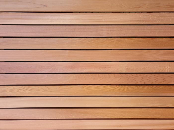 Cedar panel