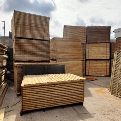 Large amount of contemporary fence panels
