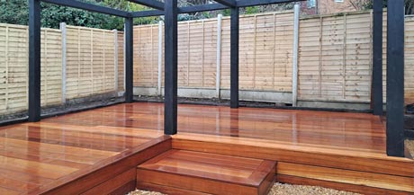 Balau decking